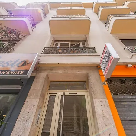Appartement Balcony-beautiful-central-1 Block Beach-a.c-wifi Nice